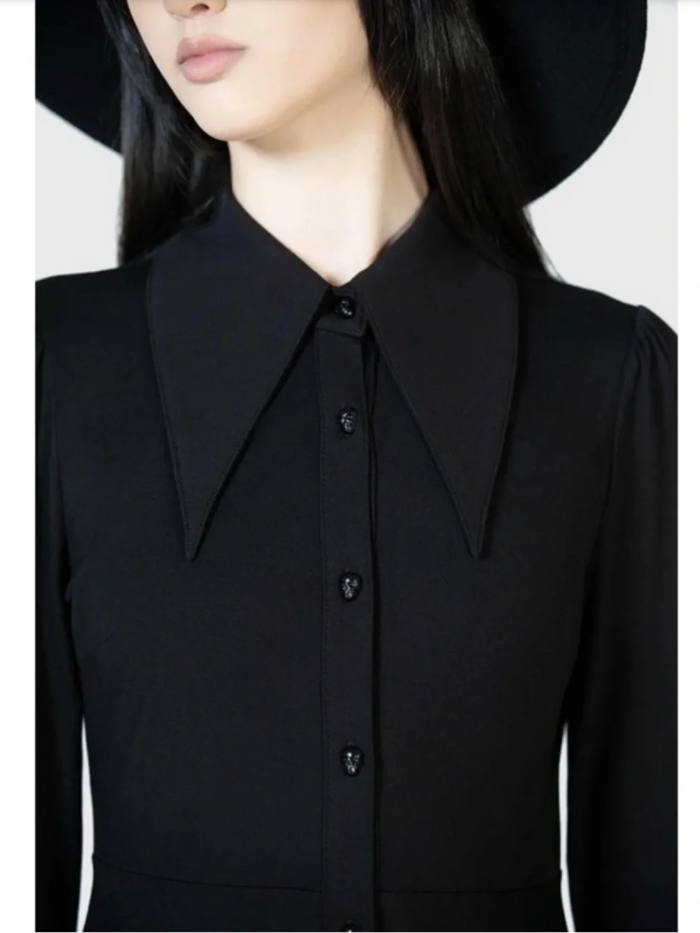 Women's dress KILLSTAR - Morwenna - Black - Picture 6 of 7